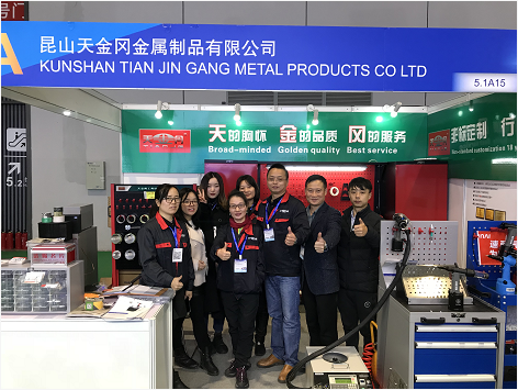 天金岡攜拳頭產品重磅亮相2019上海法蘭克福汽配展